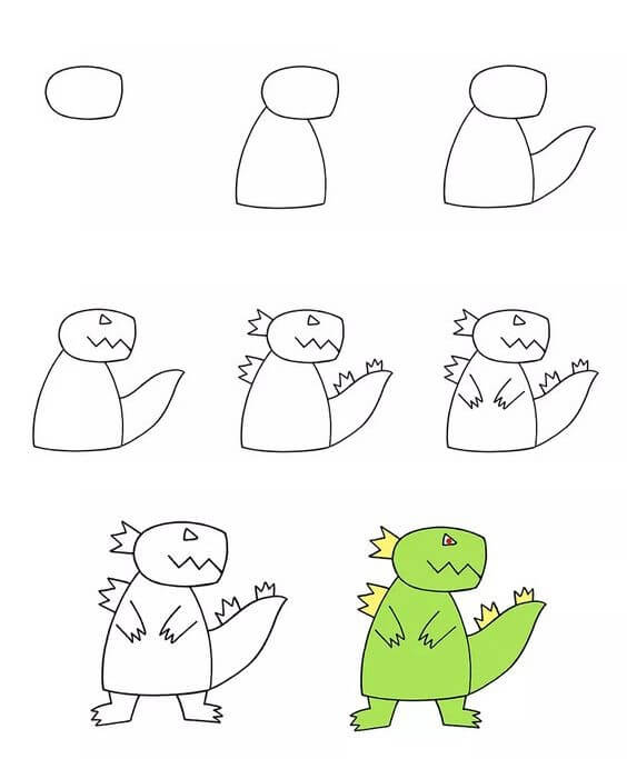 Godzilla idea (2) Drawing Ideas