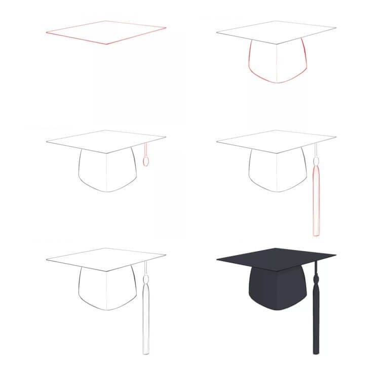 How to draw Graduation cap idea (19)