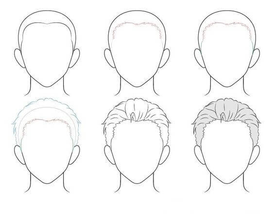 Hair idea (11) Drawing Ideas