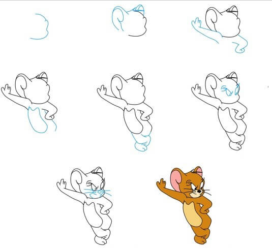 Jerry mouse idea (12) Drawing Ideas
