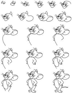 Jerry mouse idea (2) Drawing Ideas