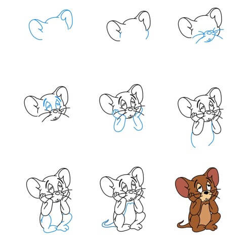 Jerry mouse idea (8) Drawing Ideas