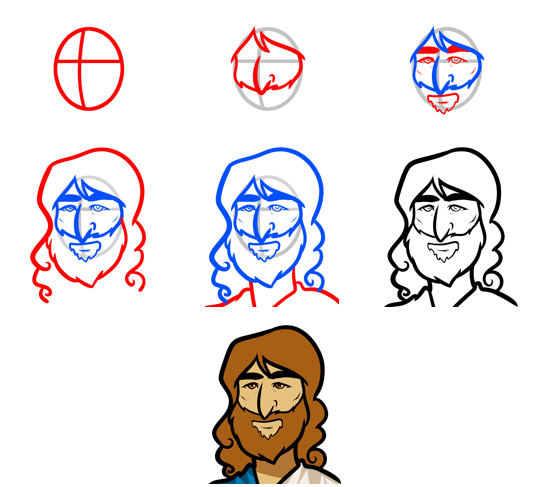 Jesus idea (10) Drawing Ideas