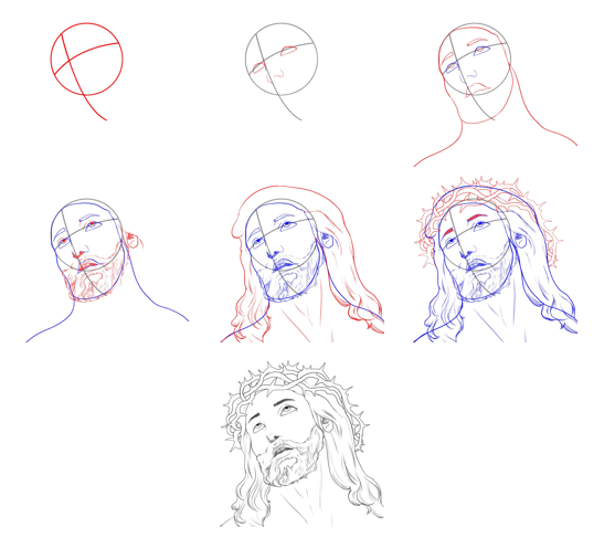 Jesus idea (11) Drawing Ideas