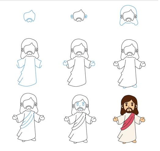 Jesus idea (5) Drawing Ideas