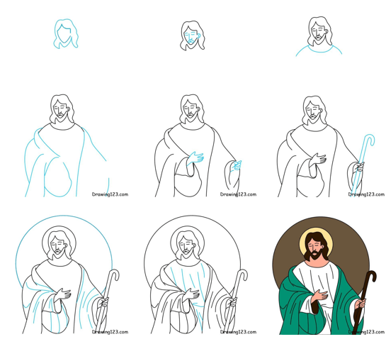 Jesus idea (7) Drawing Ideas