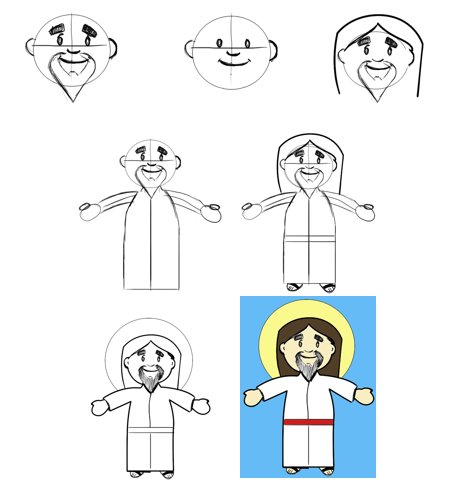 Jesus idea (9) Drawing Ideas