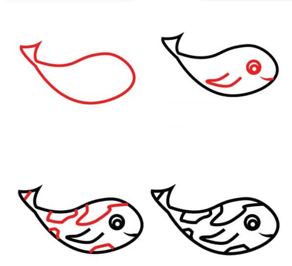 Koi fish idea (8) Drawing Ideas