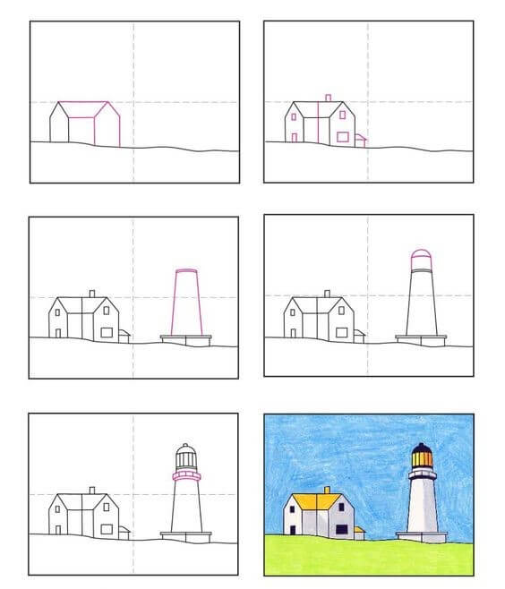 Landscape idea (15) Drawing Ideas