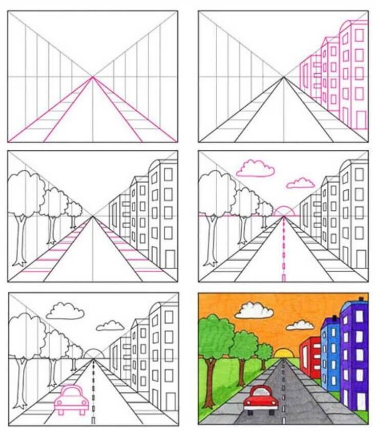 Landscape idea (18) Drawing Ideas