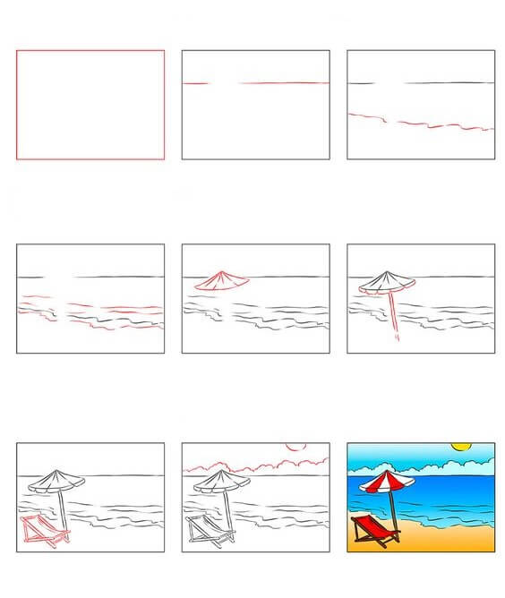 How to draw Landscape idea (24)