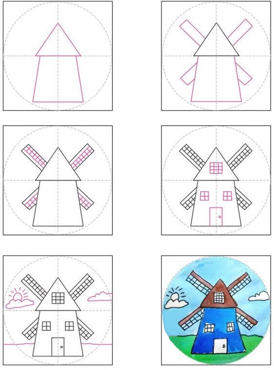 How to draw Landscape idea (5)