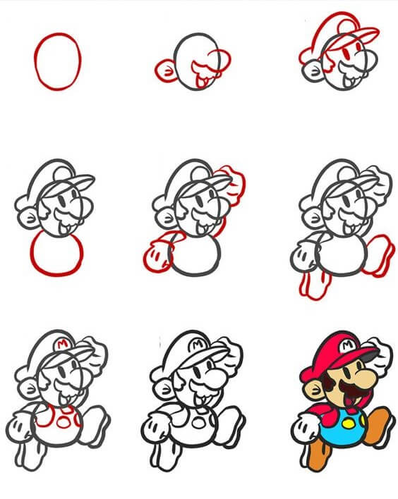 Mario idea (1) Drawing Ideas