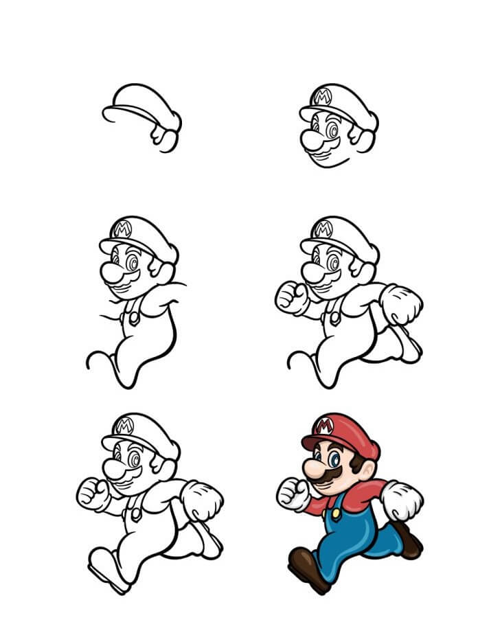 Mario idea (10) Drawing Ideas