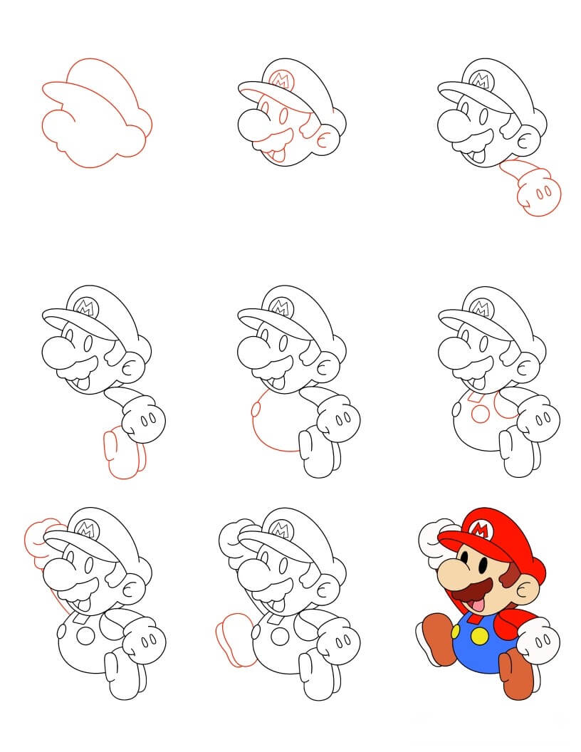 Mario idea (12) Drawing Ideas