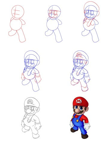 Mario idea (13) Drawing Ideas