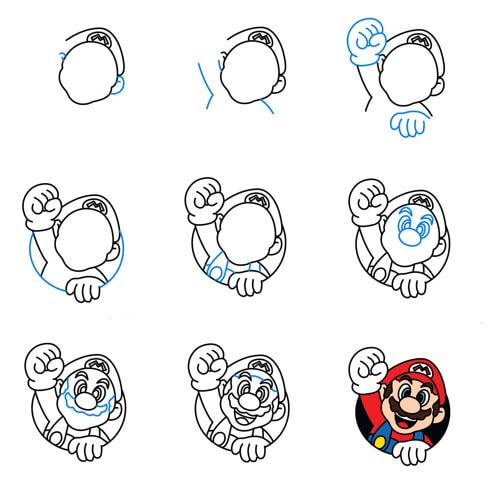 Mario idea (14) Drawing Ideas