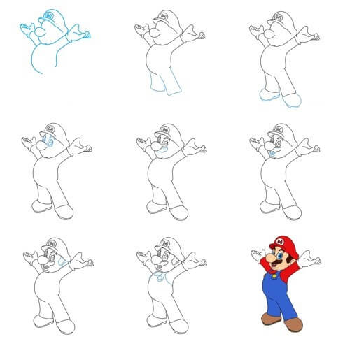 Mario idea (18) Drawing Ideas