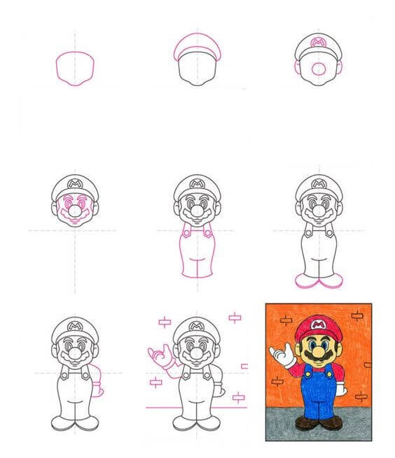 Mario idea (3) Drawing Ideas