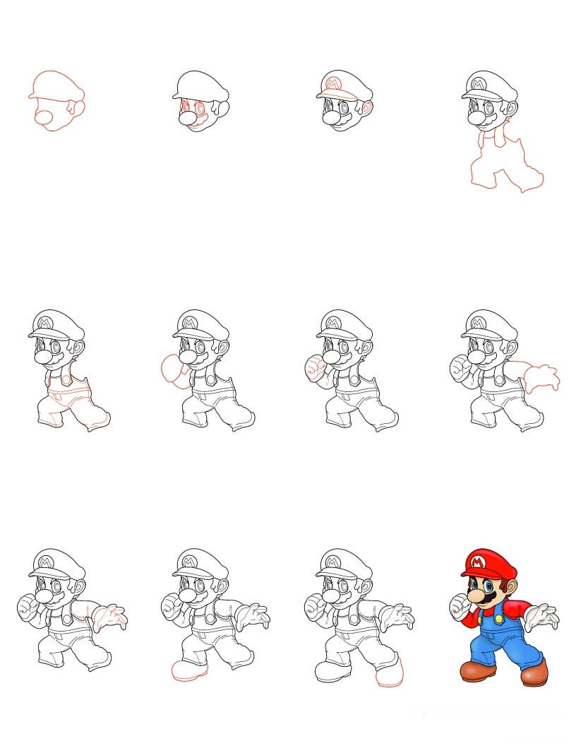 Mario idea (7) Drawing Ideas
