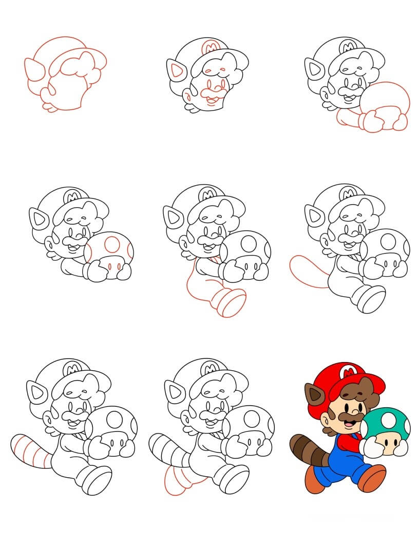 Mario idea (8) Drawing Ideas