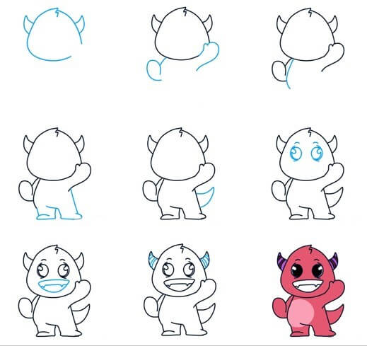 Monster Drawing Ideas