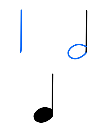 Musical notes idea (17) Drawing Ideas