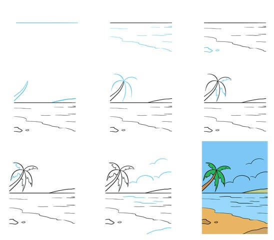 Ocean idea (20) Drawing Ideas