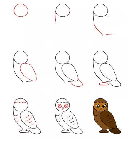 Owl idea (2) Drawing Ideas