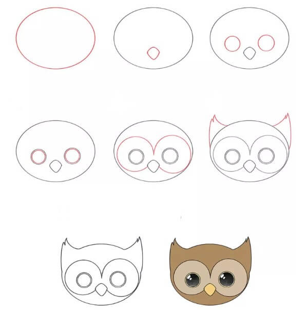 Owl idea (5) Drawing Ideas