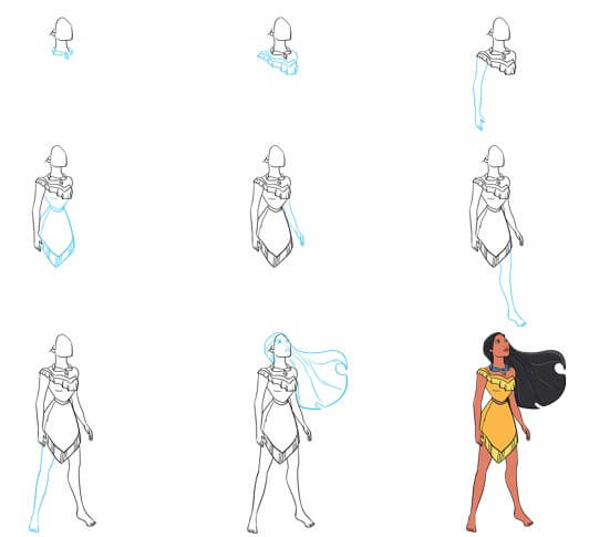 Pocahontas idea (6) Drawing Ideas