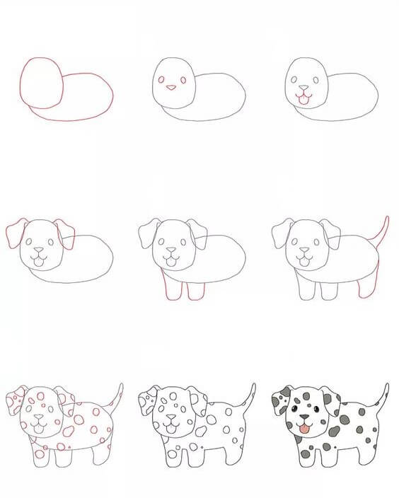 Puppy idea (3) Drawing Ideas
