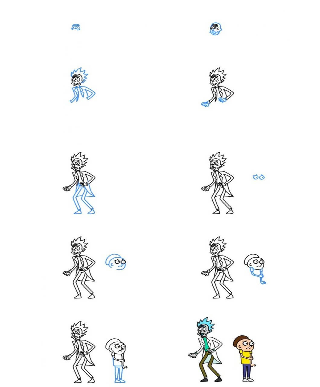 Rick and Morty idea (1) Drawing Ideas