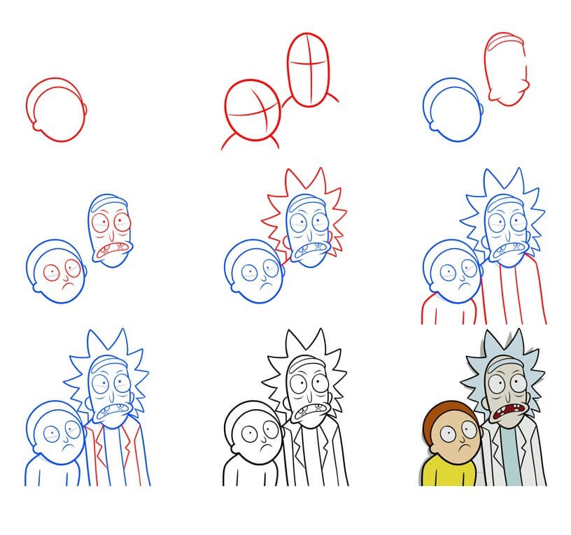 Rick and Morty Drawing Ideas
