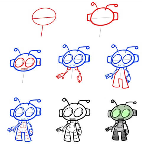 Robot idea (10) Drawing Ideas