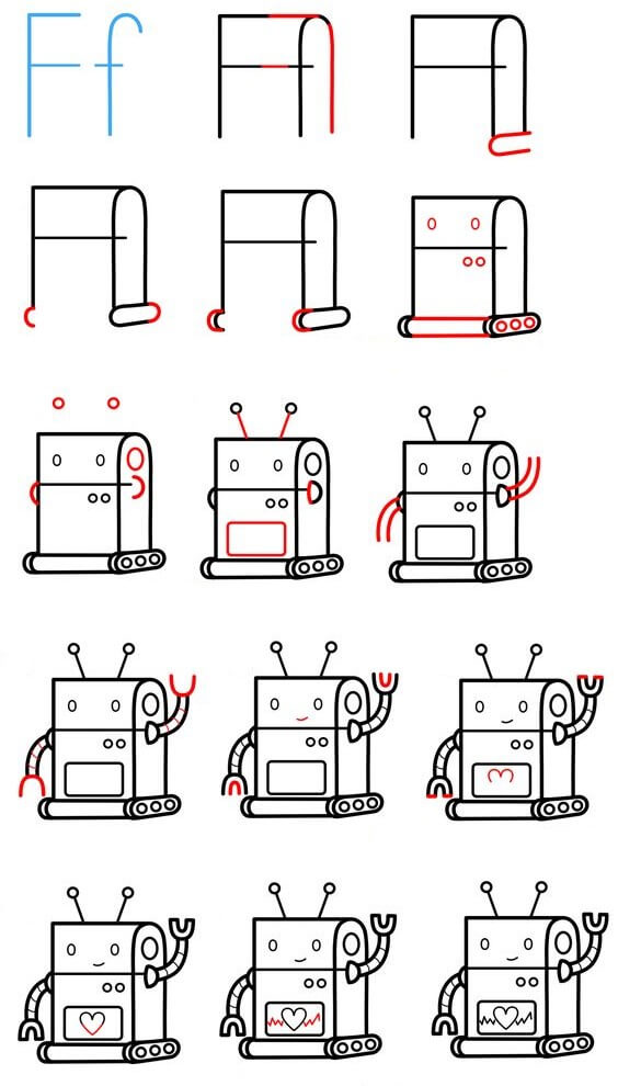 Robot idea (17) Drawing Ideas