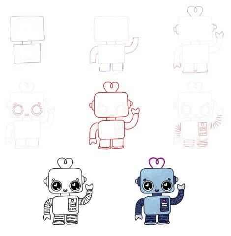 Robot idea (2) Drawing Ideas