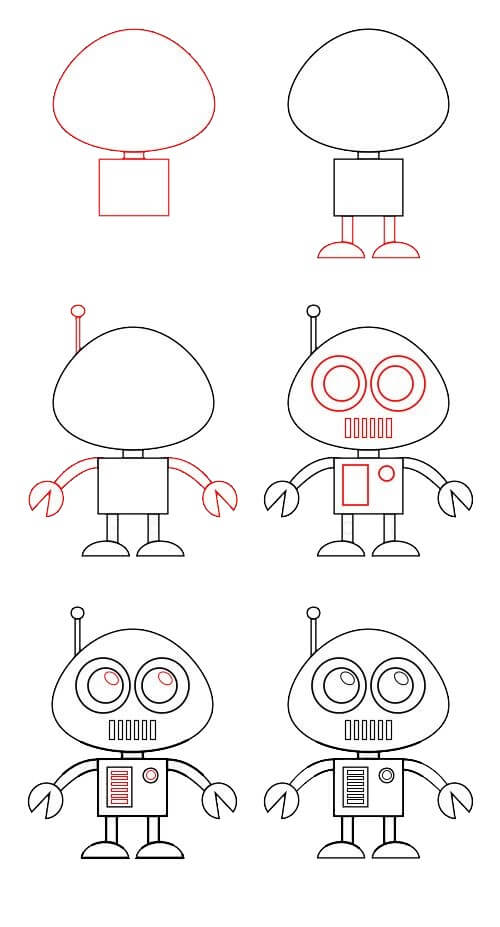 Robot idea (32) Drawing Ideas