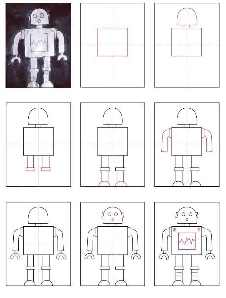 Robot idea (36) Drawing Ideas