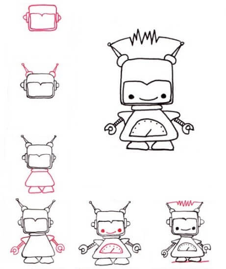 Robot idea (7) Drawing Ideas