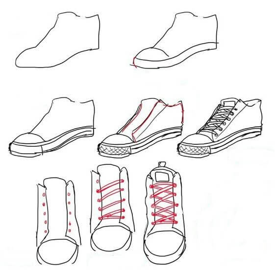 Shoes idea (10) Drawing Ideas