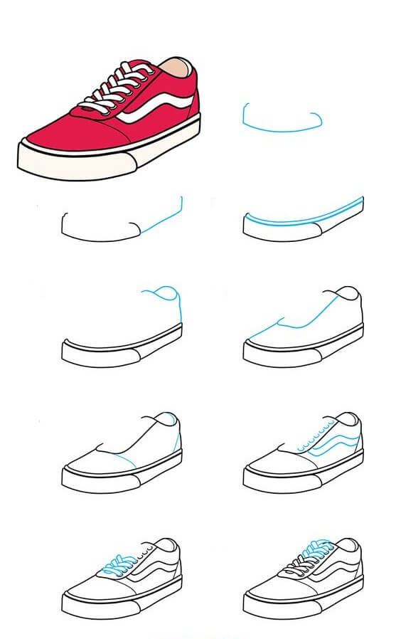 How to draw Shoes idea (11)