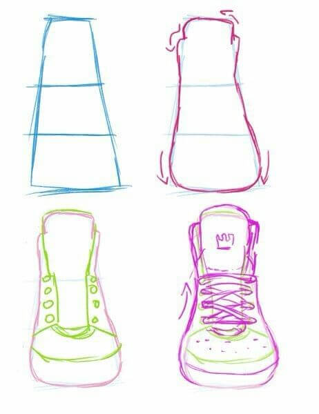 How to draw Shoes idea (12)