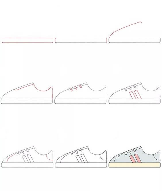 How to draw Shoes idea (13)