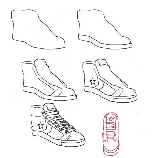 Shoes idea (21) Drawing Ideas