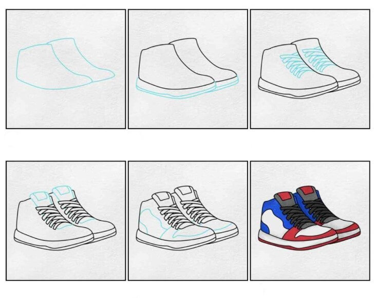 How to draw Shoes idea (24)