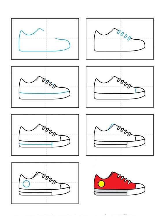 How to draw Shoes idea (3)