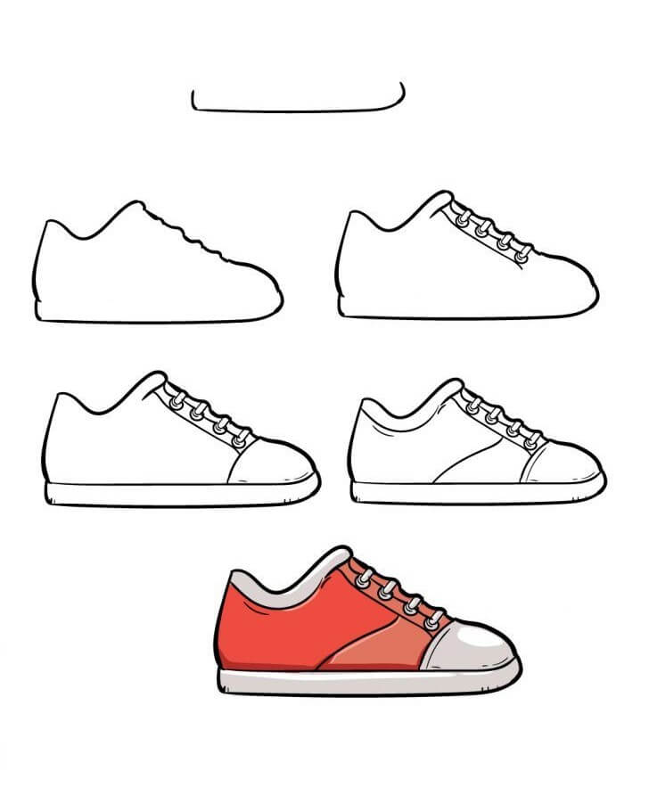 How to draw Shoes idea (5)