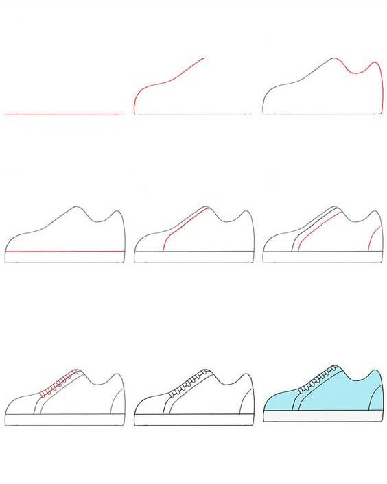 How to draw Shoes idea (6)