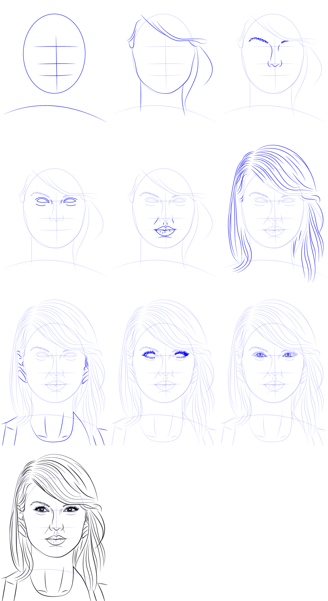 Simple Taylor Swift drawing Drawing Ideas